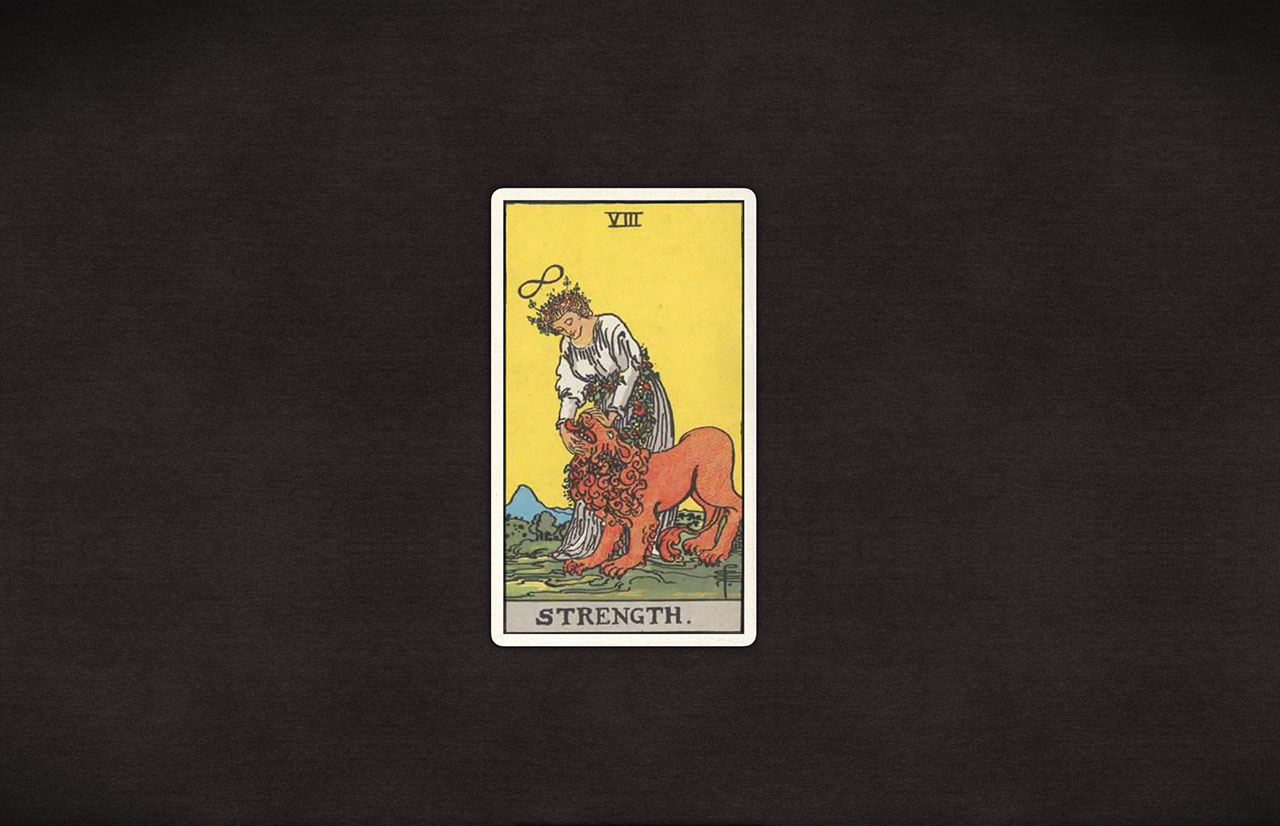タロットカード「力」